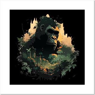 gorilla Posters and Art